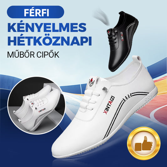 🔥2025 Forró eladó🔥Férfi Fűző nélküli, Könnyű és Légáteresztő Cipők