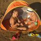 🏖️ Baba Strand Sátor – ☀️ UV50+ azonnali árnyékolás és zökkenőmentes, biztonságos családi tengerparti élmény ✨👶