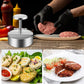 🍔 Kézi húspreselő hamburgerpogácsákhoz – ✨ Egységes forma, gyors előkészítés és zökkenőmentes, profi grillezési élmény 🛡️🥩
