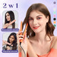 💟Mini göndörítő pálca és 2 az 1-ben lapos vasaló a haj kiegyenesítéséhez✨