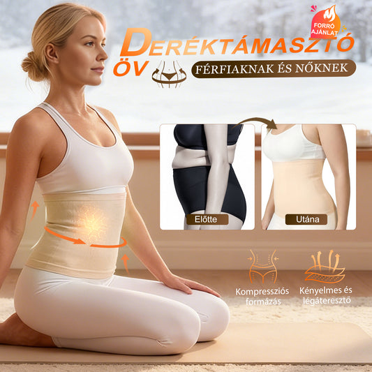 ❄️ Deréktámasztó öv férfiaknak és nőknek 🌿🛡️