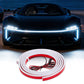 🔥 LED Dinamikus szkennelésű motorháztető-gerenda fénycsík 💡🚗