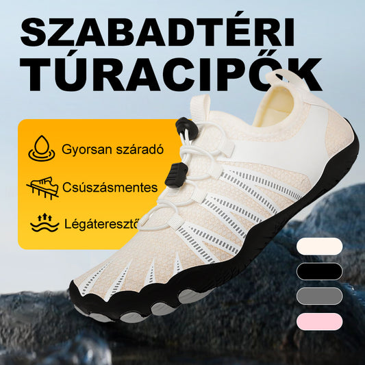 🏞️ STREAMING CIPŐ PRO - Légáteresztő Talp & 3D Háló