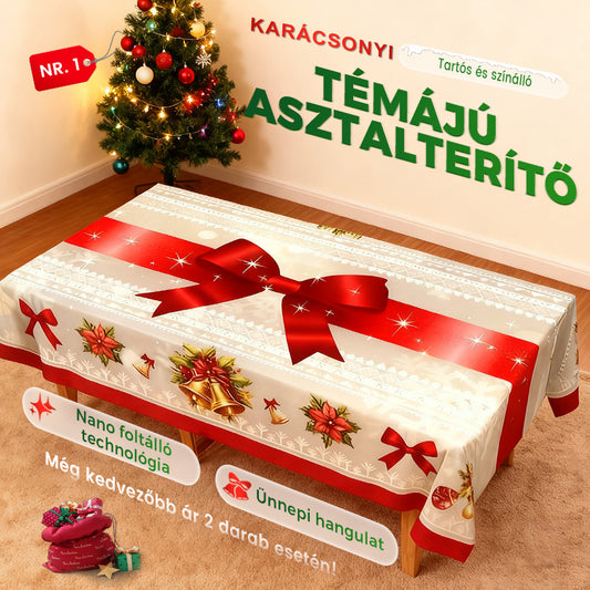 ✨ Ünnepi újdonságok ✨ Stílusos karácsonyi mintás terítő