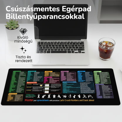🔥 Csúszásmentes egérpad billentyűparancsokkal 🧠💻