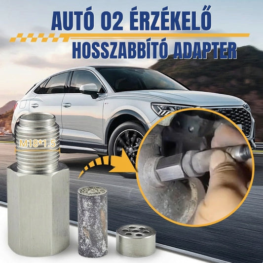 🔧 Univerzális autó oxigénszenzor hosszabbító adapter (M18x1.5) – 🛡️ Prémium rozsdamentes acél és zökkenőmentes kipufogó-modosítás 🚗💨