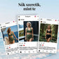 🌞 S-2XL ⛱️ Női Magas Derekú Hálós Bikini Szett 🌊👙
