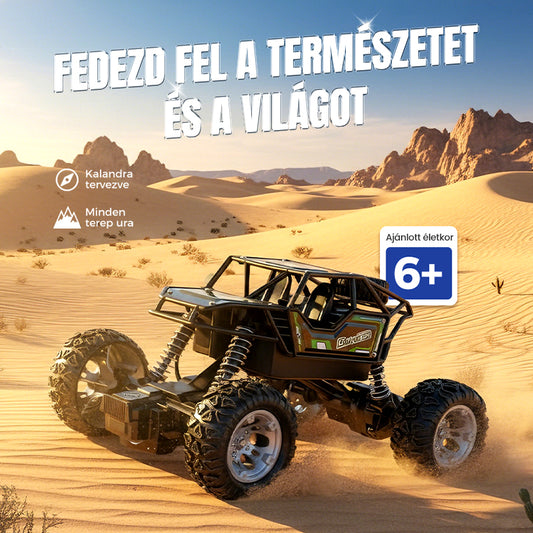 🔥🎁 Gyerekek Ötvözött mászó négykerék-meghajtású RC autó 🏎️👦