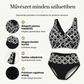 🌊 Női magas derekú kétrészes bikini szett – Szélesítő hatás, vintage stílus és magabiztos strandolás 🏖️👙