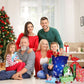 🎅 Karácsonyi akciók 🎄 Húzózsinórral ellátott karácsonyi ajándékzsákok (biológiailag lebontható) 🍃