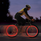 🔥💡 Vízálló LED kerékfények 🚴🌈
