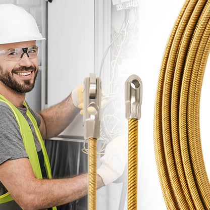 🔧✨ Erős fém univerzális kábelhúzó – Hatékony drótvezető és csőfűző szerszám 💪