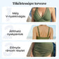 🌞 S-2XL ⛱️ Női Magas Derekú Hálós Bikini Szett 🌊👙