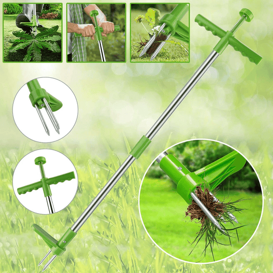 🌿✨ Állva használható gyomhúzó: Derékkímélő és hatékony gyökér-eltávolítás 🛡️🔧