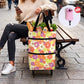 🛍️🌿 Zöld összecsukható bevásárlótáska: Újrahasznosított anyagból ♻️✨