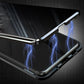 ⚡🧲 Mágneses edzett üveg kétoldalas telefon tok Samsung S23-S25 sorozathoz 📱🛡️