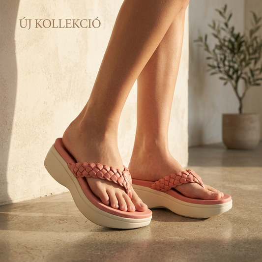💃👡 Női támogató szandál | Egyszerű design, anatómiai talp, EU 36-44 – Utánvét 🌸