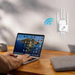 💪📱 2.4GHz és 5GHz Dual-Band Vezeték nélküli Router Jel Erősítő 📡🚀