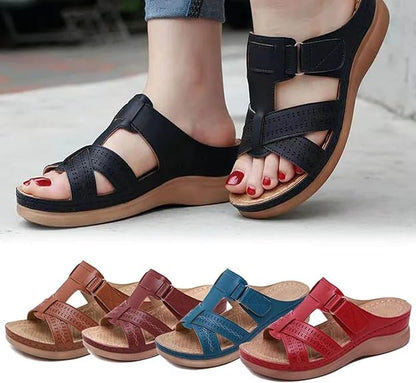 ⏳Nyári kiárusítás: 40%-os kedvezmény💥Prémium bőr szandál nőknek👡✨