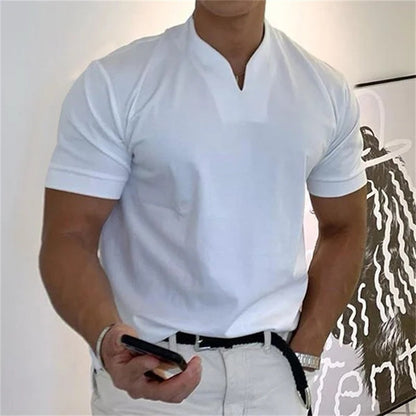 ⏳Nyári kiárusítás: 60%-os kedvezmény🔥2025 Férfi Gentlemans Business rövid ujjú fitness rövid ujjú💪