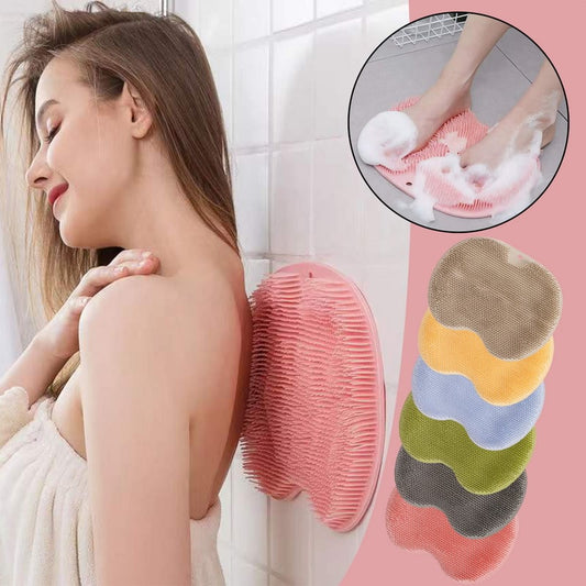 🔥🥰 Zuhanyzó láb- és hátradörzsölő masszázspárna 🚿🧼