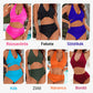Elegáns tengerparti hát nélküli bikini szett