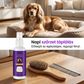 🐶💕 Allatoknak szánt csomómentesítő és ápoló hajspray (100 ml) – Azonnali simaság, nem kell kiöblíteni. Kellemes levendulaillattal. 🌿🌺