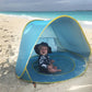 🏖️ Baba Strand Sátor – ☀️ UV50+ azonnali árnyékolás és zökkenőmentes, biztonságos családi tengerparti élmény ✨👶