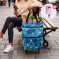 🛍️🌿 Zöld összecsukható bevásárlótáska: Újrahasznosított anyagból ♻️✨