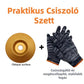 🔥 Asztalos csiszolótárcsa – sarokcsiszolóhoz, késélezés és polírozás egyben 💰 Utánvéttel