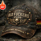 💪🧔 „Old Fuckers Club” vintage hímzett sapka 🧢🎉