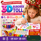 🔮Varázstoll – Rajzolj 3D-ben egyetlen vonással!🎄 Csináld magad: buborékos popcorn rajztollak