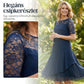 ⏰ UTOLSÓ NAPI PROMÓCIÓ - 50% KEDVEZMÉNY 💖 [S-3XL] 👗✨️ Női Réteges Háló A-vonalú Midi Ruha