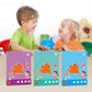 👩‍🏫📐 Interaktív matek varázslat! Húzózsinóros 3D geometriai könyv – Tanulja meg könnyedén az alakzatokat! 👶🧠