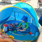 🏖️ Baba Strand Sátor – ☀️ UV50+ azonnali árnyékolás és zökkenőmentes, biztonságos családi tengerparti élmény ✨👶