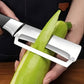 🔥🔪 Vastagított rozsdamentes acél többcélú hámozó 🥕🥔 – Extra erős, széles pengével és sörnyitóval 👩‍🍳👍