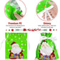🎅 Karácsonyi akciók 🎄 Húzózsinórral ellátott karácsonyi ajándékzsákok (biológiailag lebontható) 🍃
