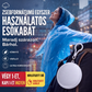 🌧️ Hordozható, eldobható esőkabát – ✨ Pehelysúlyú, azonnali védelem és zökkenőmentes, gondtalan kirándulás 🎒🏕️