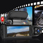 🚗📹 Okosabb Vezetés a 170° Széles Látószögű Dash Cam-nal – Két Lencsés, 1080p Tisztaság!
