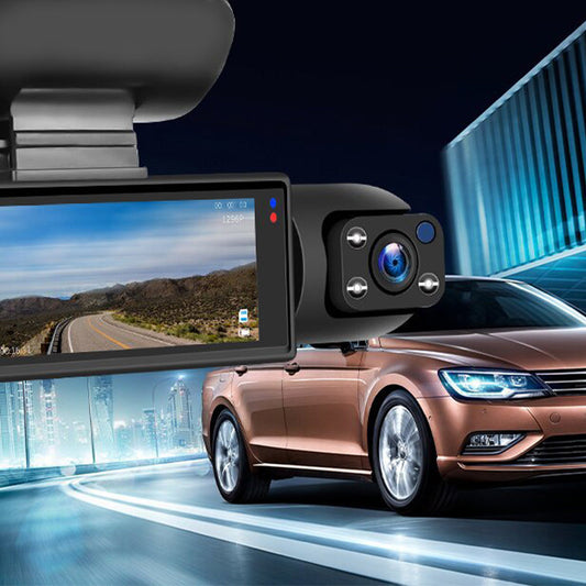 🚗📹 Okosabb Vezetés a 170° Széles Látószögű Dash Cam-nal – Két Lencsés, 1080p Tisztaság!