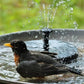 ☀️⛲ Napenergia Szökőkút Madárfürdő Szivattyú – 1.4W Napelem, 4 Fúvóka & Merülő Kivitel Tóhoz, Kerthez és Medencéhez 🦜💧