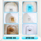 🚽⏳ Hatékony Koncentrált Vízkőmentesítő Wc Tisztító Stick 🧼