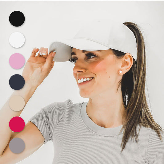🧢💇‍♀️ Mágneses záródású baseball sapka lófarokhoz 😌