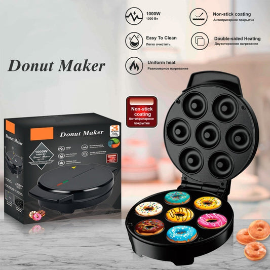 🍩✨ Elektromos mini fánk sütő, tapadásmentes felülettel 😍