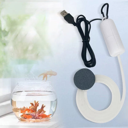 🔥 Hordozható, zajtalan USB-oxigénpumpa 🐠🥰
