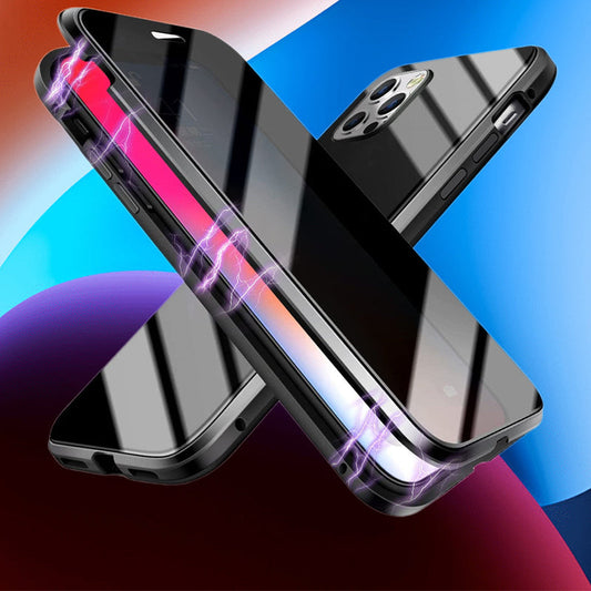 🔥 Forró Akció 50% KEDVEZMÉNY 🛡️ Dupla Oldalas Edzett Üveg Teljes Védelmet Nyújtó Telefon Tok 📱