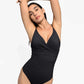 💖2025 Nyári Eladó 46% LE👙Ruched Cross-Front Sculpting egyrészes fürdőruha