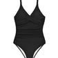 💖2025 Nyári Eladó 46% LE👙Ruched Cross-Front Sculpting egyrészes fürdőruha