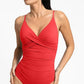 💖2025 Nyári Eladó 46% LE👙Ruched Cross-Front Sculpting egyrészes fürdőruha