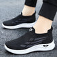 Férfi slip-on légáteresztő séta cipők